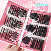 TZ (6 Trendy Styles Mix DIY Lash Clusters Kit)