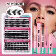 YM (70D+80D+90D Fluffy DIY Lash Clusters Kit)