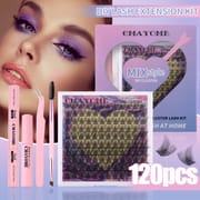 TZYW (3 Styles 10-18mm Mix DIY Lash Clusters Kit)