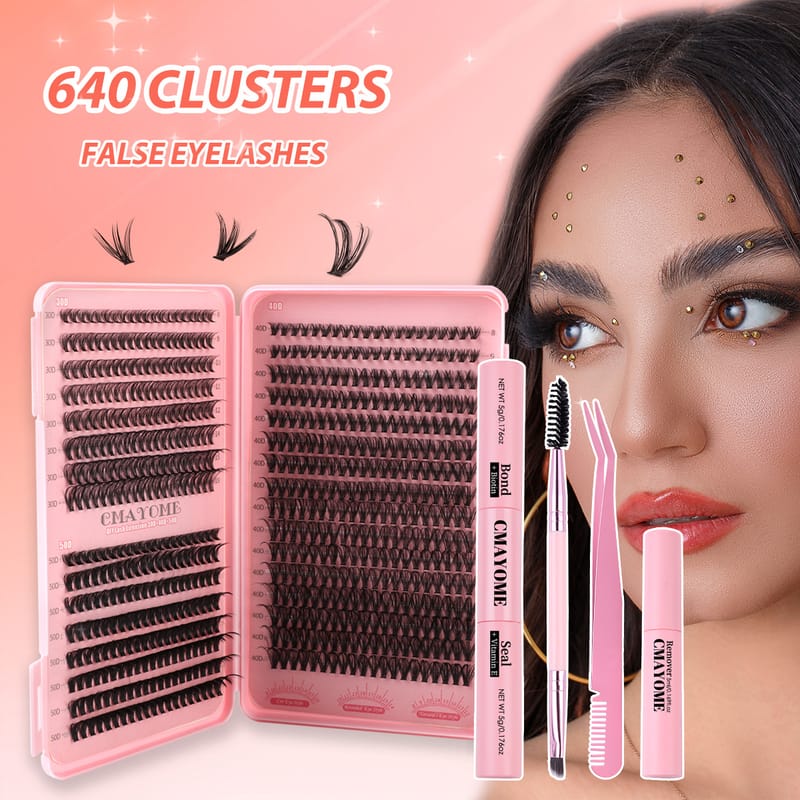 JMS34 (Trendy Styles Mix DIY Lash Clusters Kit)