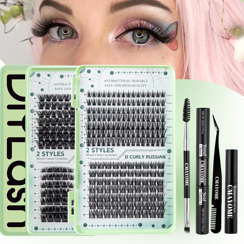 TZ (Cat Eye Mix DIY Lash Clusters Kit)