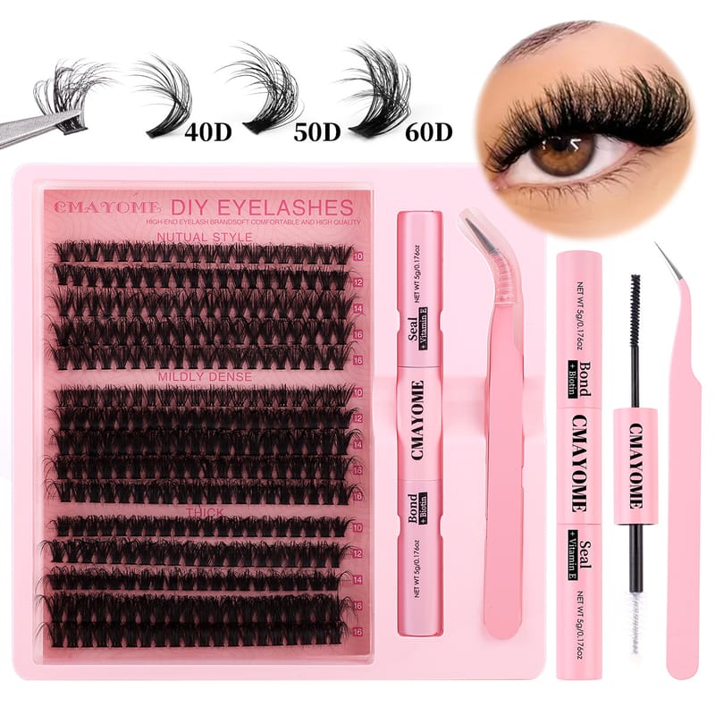 DS4 (40-100D Fluffy Mix DIY Lash Clusters Kit)