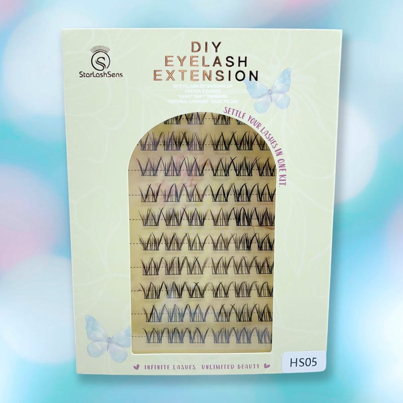 HS (18 Styles Mix DIY Lash Clusters)