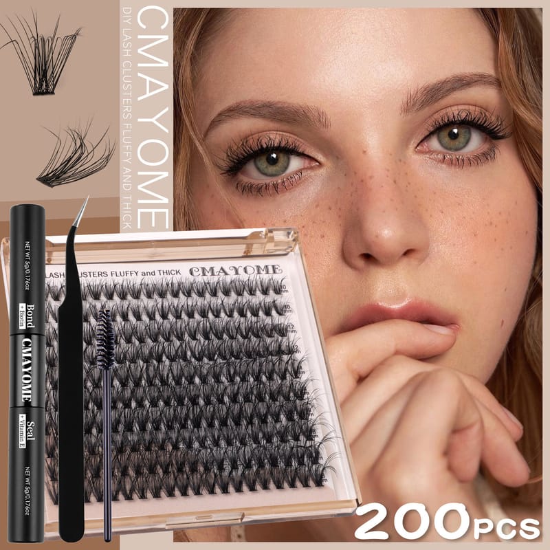 D6 (30D-100D Dramatic Curl & Density DIY Lash Clusters Kit)