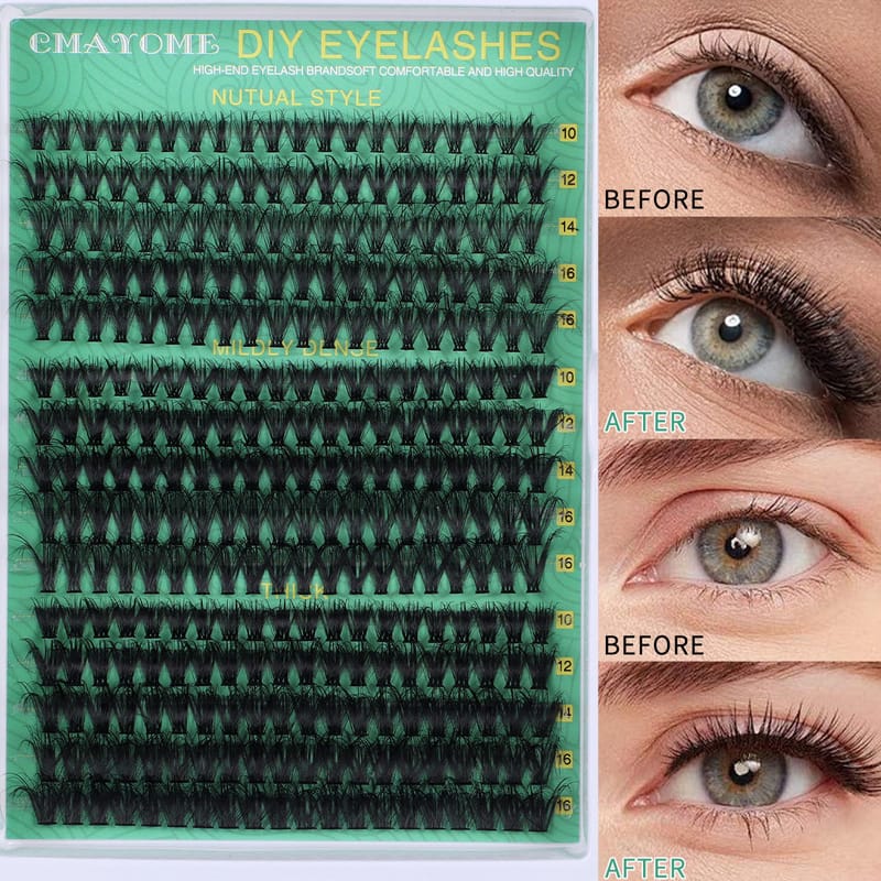 DS6 (30D-100D Fluffy Mix DIY Lash Clusters Kit)