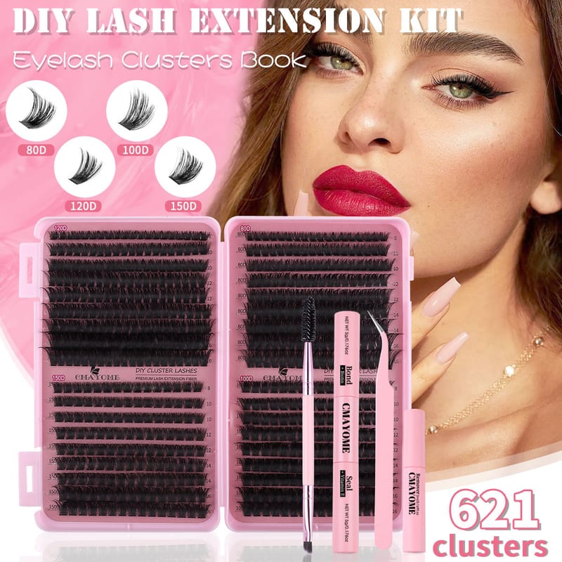 JMS047 (80D-150D 8-16mm Mix DIY Lash Clusters Kit)