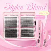 TZ033 (Hot-selling Styles Mix DIY Lash Clusters Kit)
