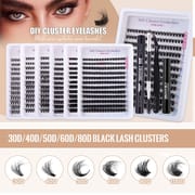 DS23 (30D-100D 8-16mm Fluffy Mix DIY Lash Clusters Kit)