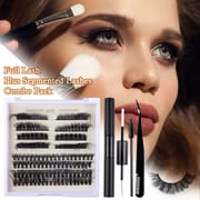 Set8 (4 in 1 Fluffy Mix DIY Lash Clusters Kit)