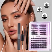 Set022 (3 in 1 Fluffy Mix DIY Lash Clusters Kit)
