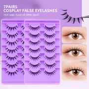 TM-Clear Band Natural Faux Mink Lashes (7 Pairs)