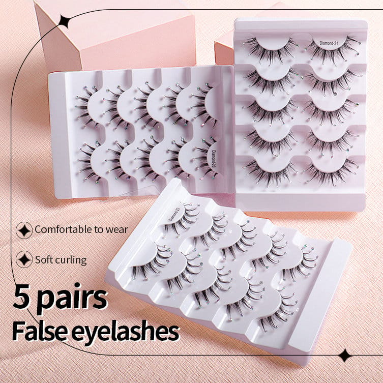 Little Devil Diamonds Faux Mink Lashes (5 Pairs)