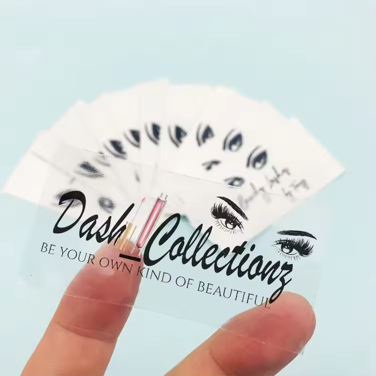 Transparent sticker example 1