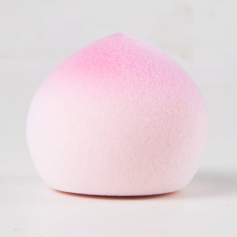 Gradient Flocked Peach