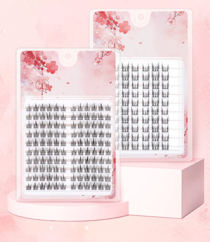 MJ (15 Styles Manga Eye Natural DIY Lash Clusters)