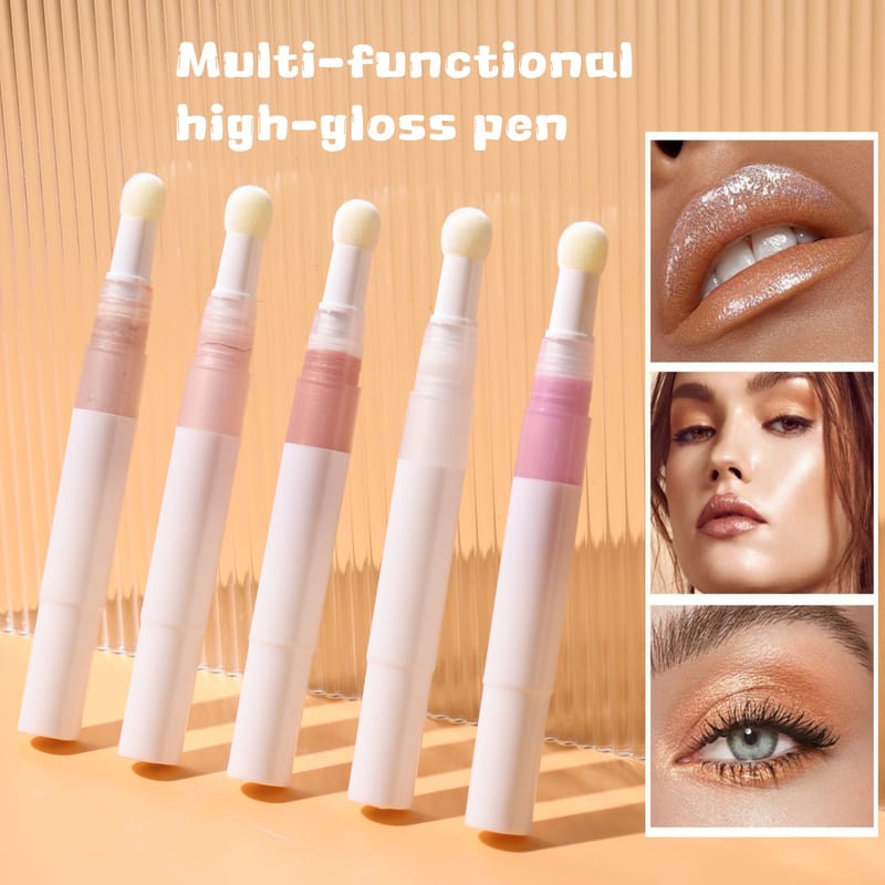 5 Color Liquid Highlighter for Eyes, Lips & Collarbone