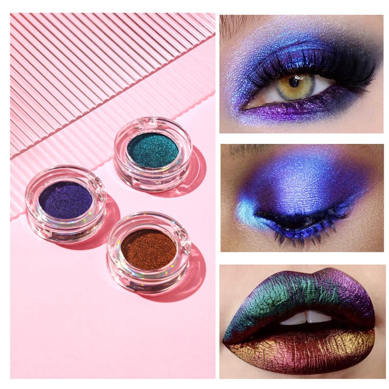 9 Color Chameleon Neon Diamond Shimmer Eyeshadow