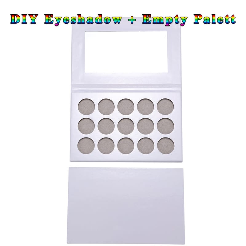 DIY Eyeshadow + 15 Pan Empty Palett