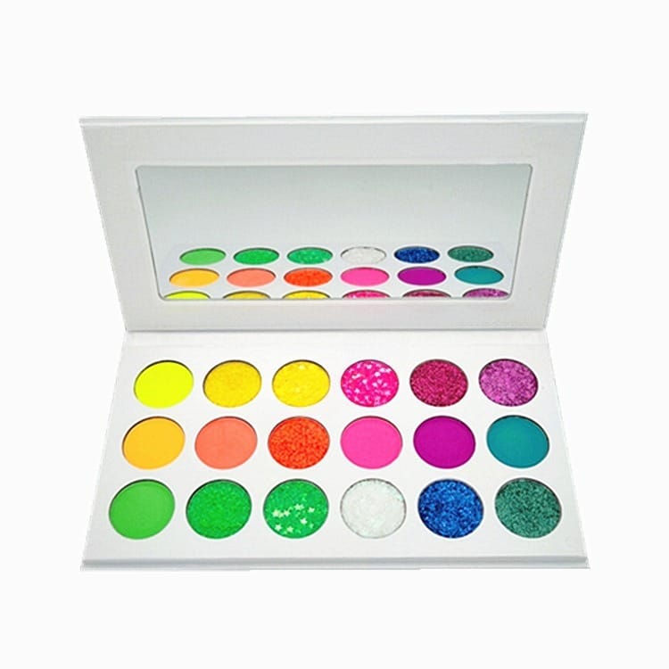 18 Color Matte Shimmer Glitter Mix Eyeshadow Palette