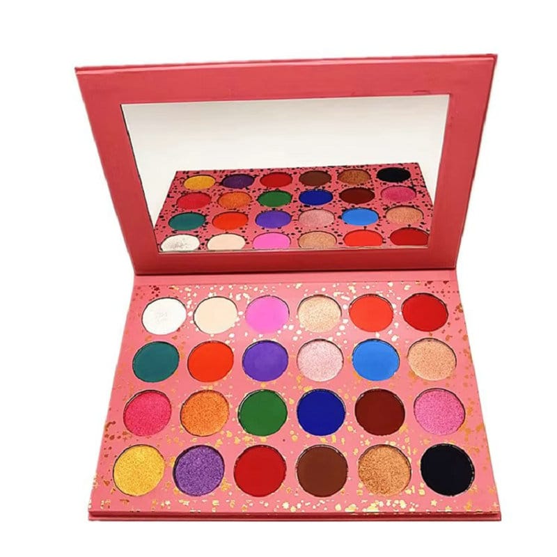 24 Color Matte Shimmer Mix Eyeshadow Palette
