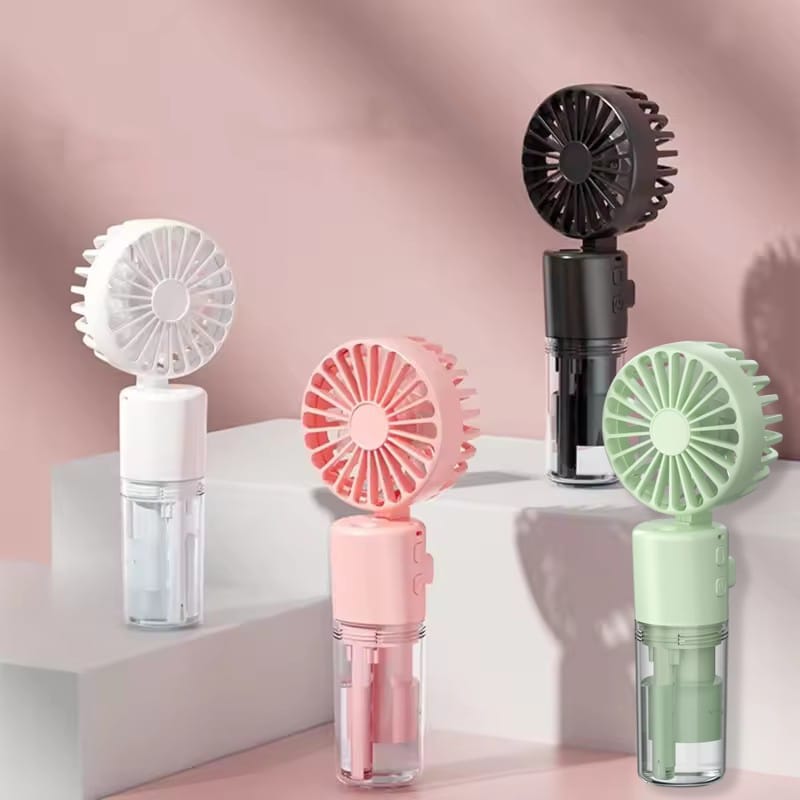 Water Bottle Air Cooling Mini Spray Small Fan (F2)