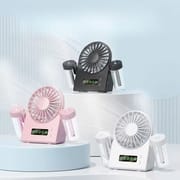 Water Bottle Air Cooling Two-hole Spray Desk Fan (F8)