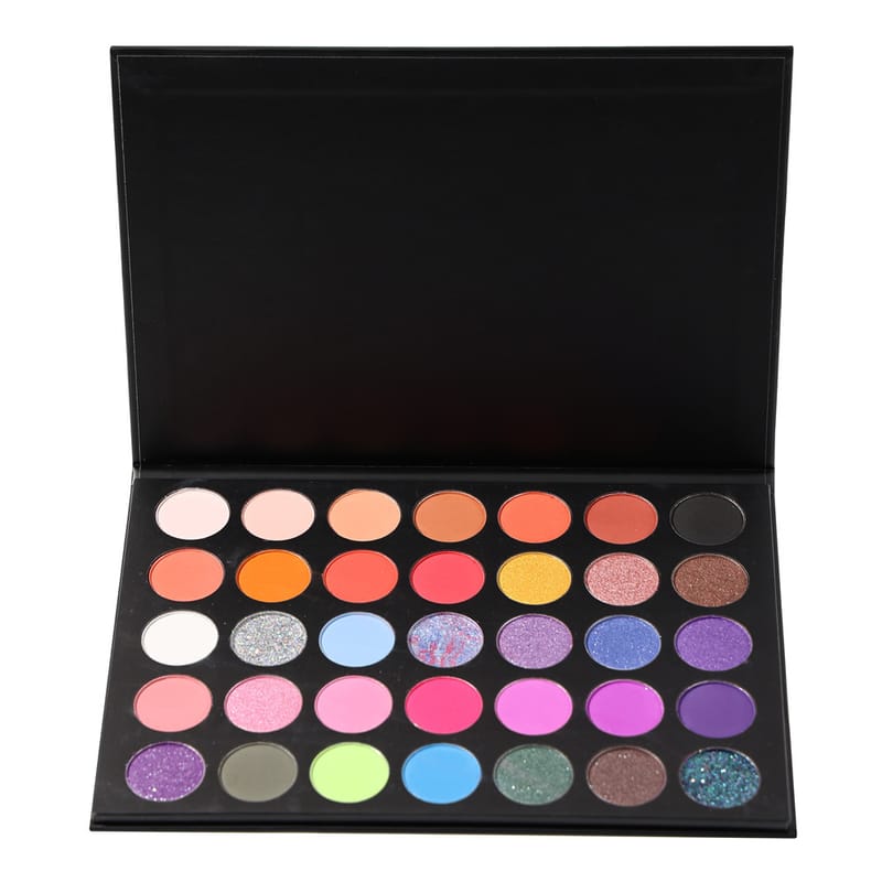 35 Color Matte Shimmer Earth Tone Eyeshadow Palette