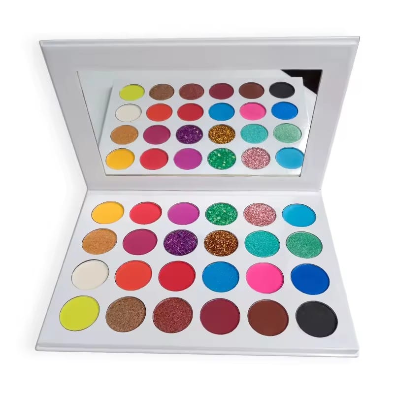 24 Color Matte Shimmer Glitter Mix Eyeshadow Palette