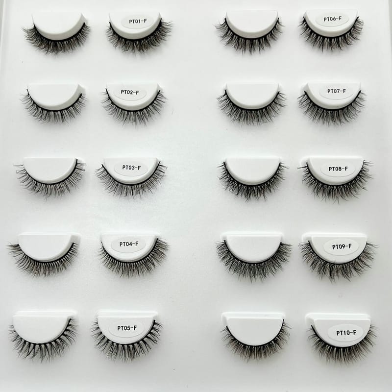 PT-F (10mm Fluffy Faux Mink Lashes)