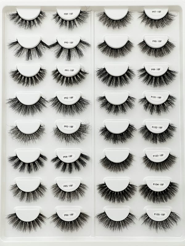 PF (18mm Fluffy Faux Mink Lashes)