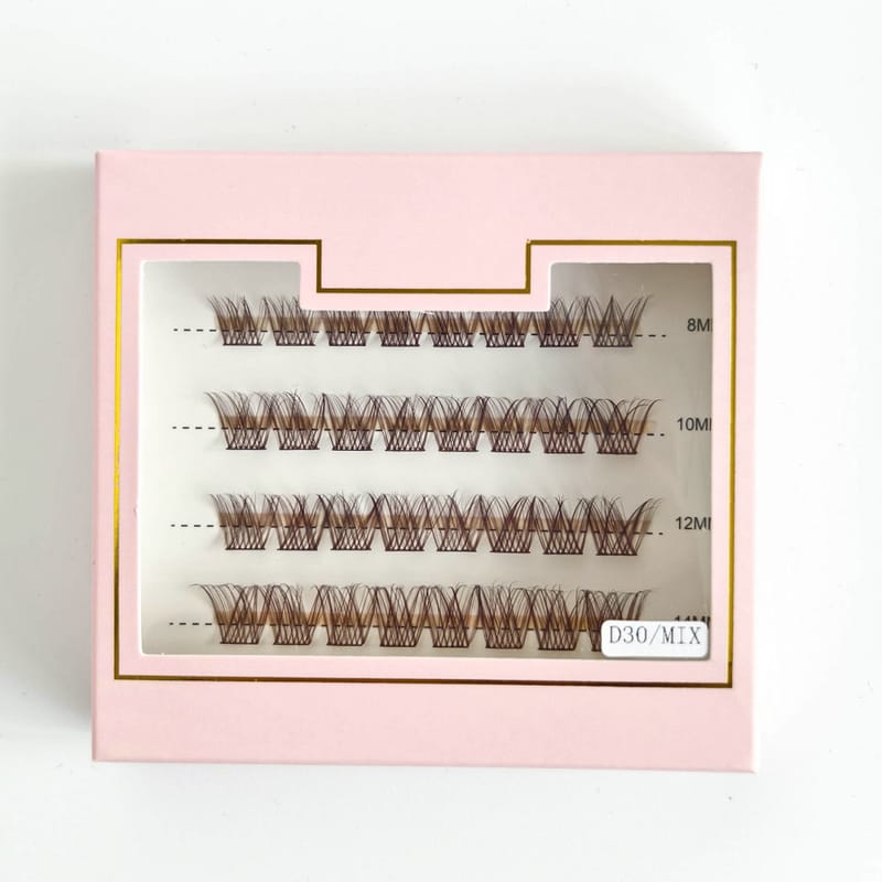 4-Row DIY Lash Cluster Paper Box