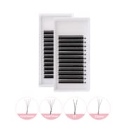 YY & Clover Premade Volume Eyelash Extensions Collection | C/D Curl Narrow Y-Shaped Flare Lashes