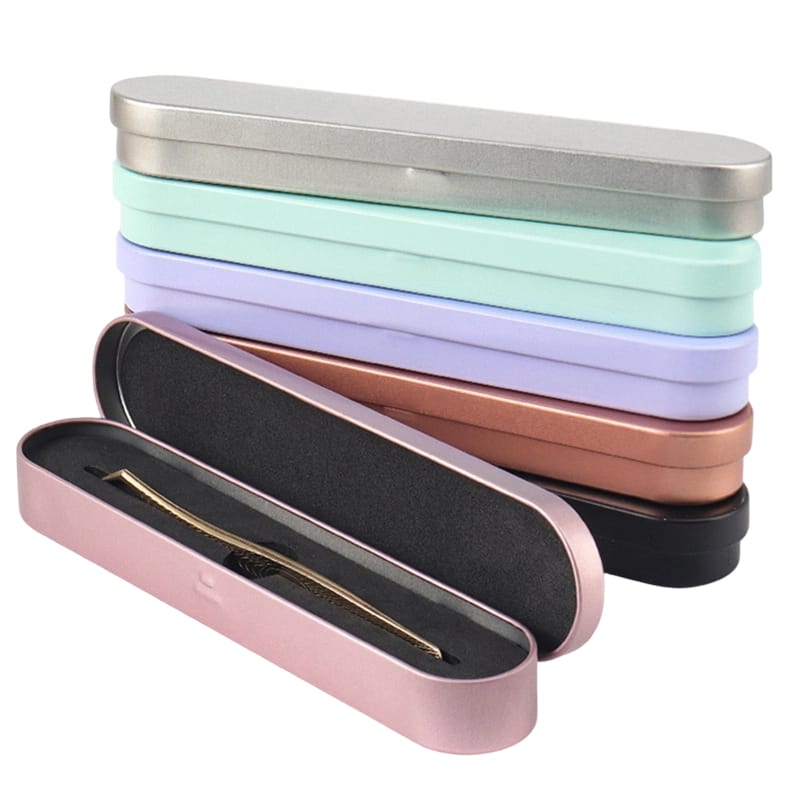 6 Color Tinplate Tweezers Boxes