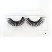 XR (18mm Russian Faux Mink Lashes) - Wispy Layered Dramatic