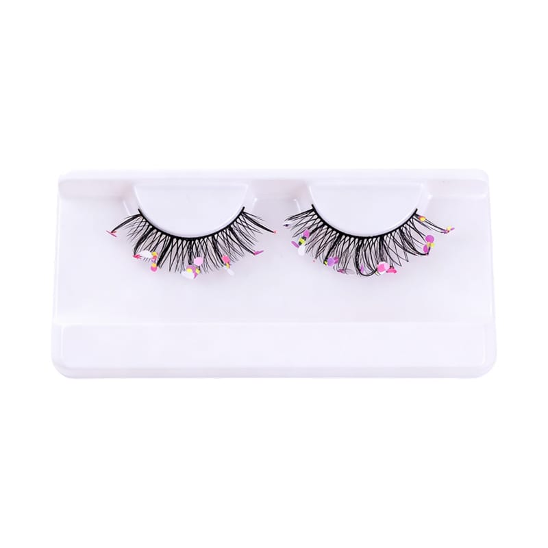 ZS (18mm Glitter Sequins Faux Mink Lashes)