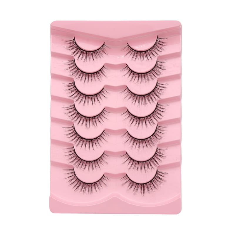 8AF (15mm Natural Faux Mink Lashes - 5 Pairs)