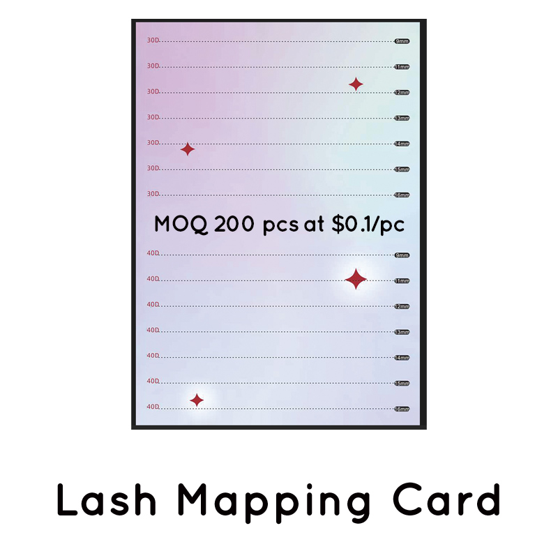 Lash Mapping Card