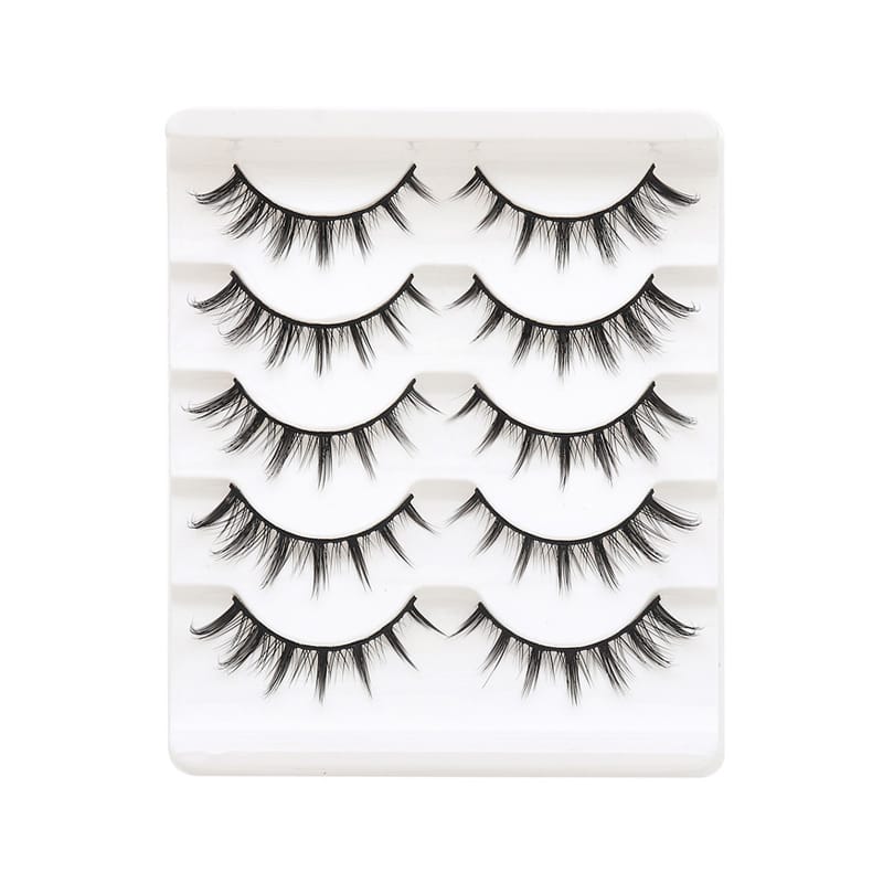 BF (12mm Manga Devil Fairy Faux Mink Lashes - 5 Pairs)
