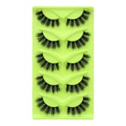 3DFK (15-19mm Cat Eye Faux Mink Lashes - 5 Pairs)