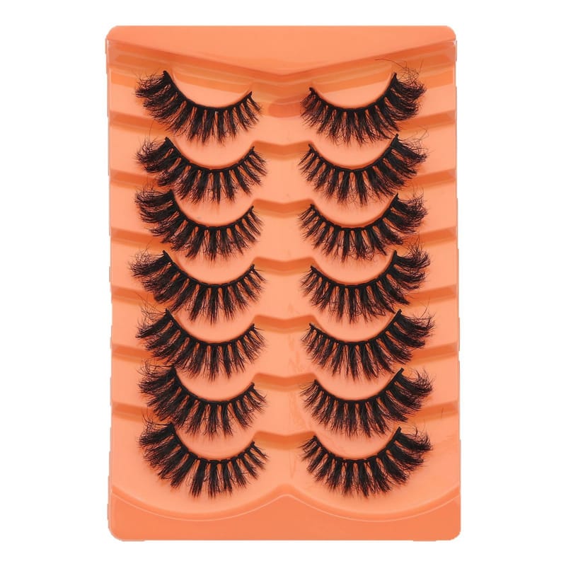 9DYG (17mm Fluffy Volume Faux Mink Lashes - 7 Pairs)