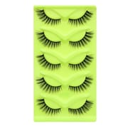 3DY (15mm Winged Cat Eye Faux Mink Lashes - 5 Pairs)