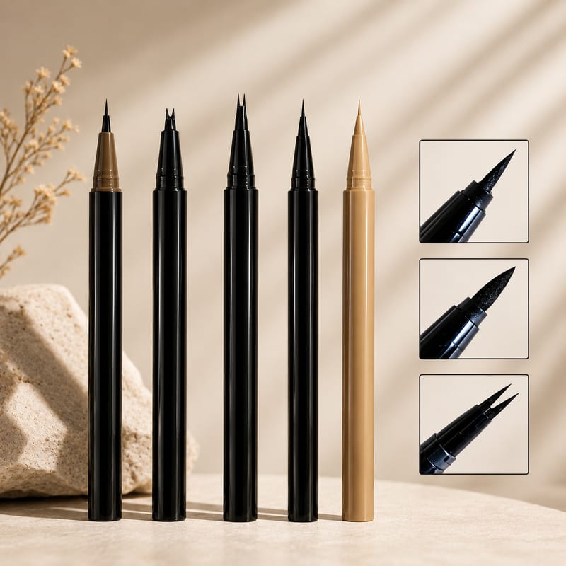 Single-Tip & Dual-Fork Eyeliner Pen | Aegyo-Sal & Lower Lash Definer