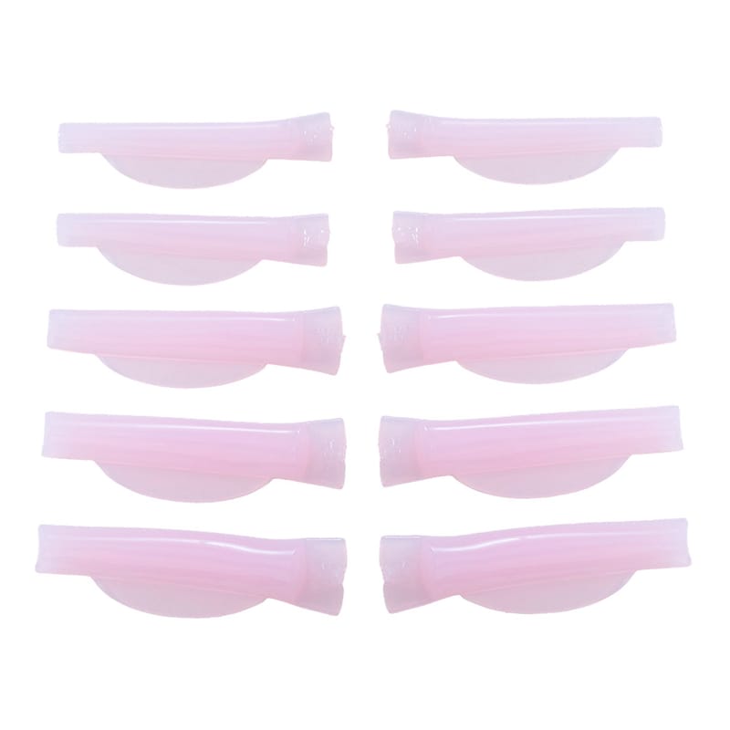 Pink Jelly Silicone Lash Lift Shields | Self-Adhesive & Reusable