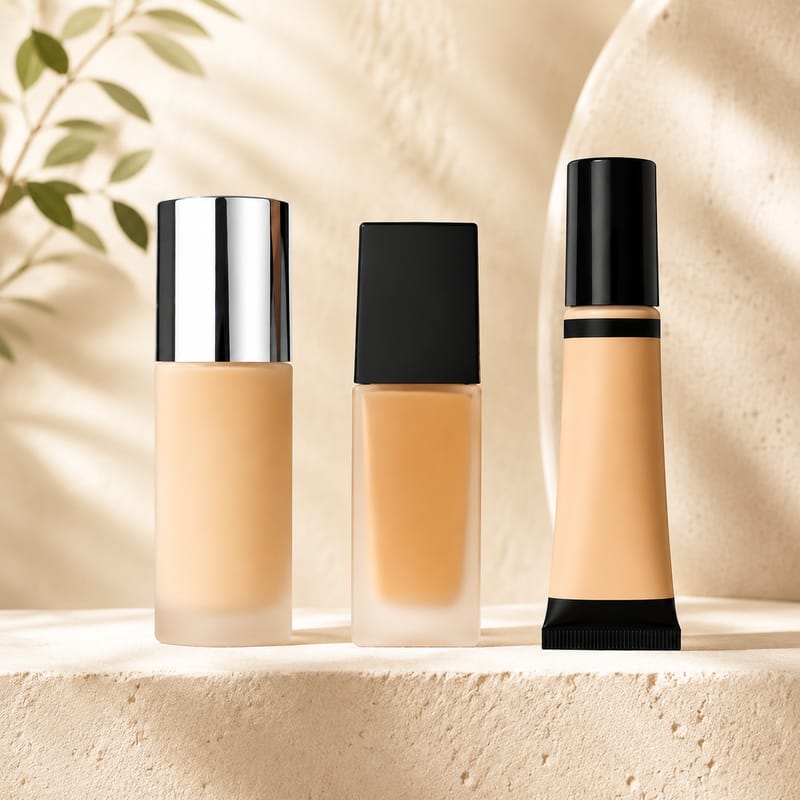 3 in 1 Foundation, Concealer & Contour - Oil-Control, No Caking