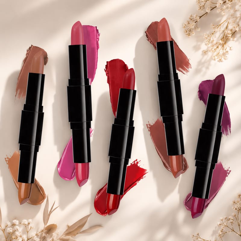 Dual-Ended Lipstick | Velvet Matte & Moisturizing Plumping