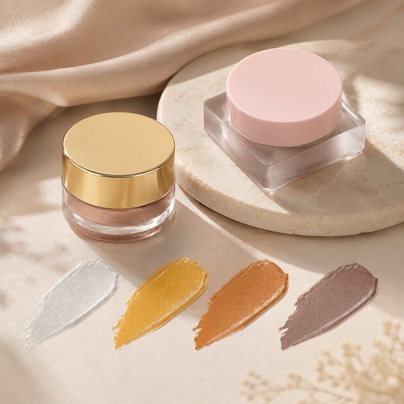 Cream Eyeshadow Gel | Dewy, Radiant, Waterproof & Smooth