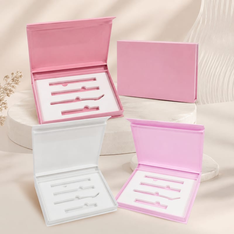 DIY Lash Cluster Kit Magnetic Boxes - Double Inner Box Design