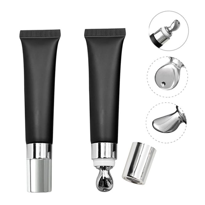 Black tube with silver cap
