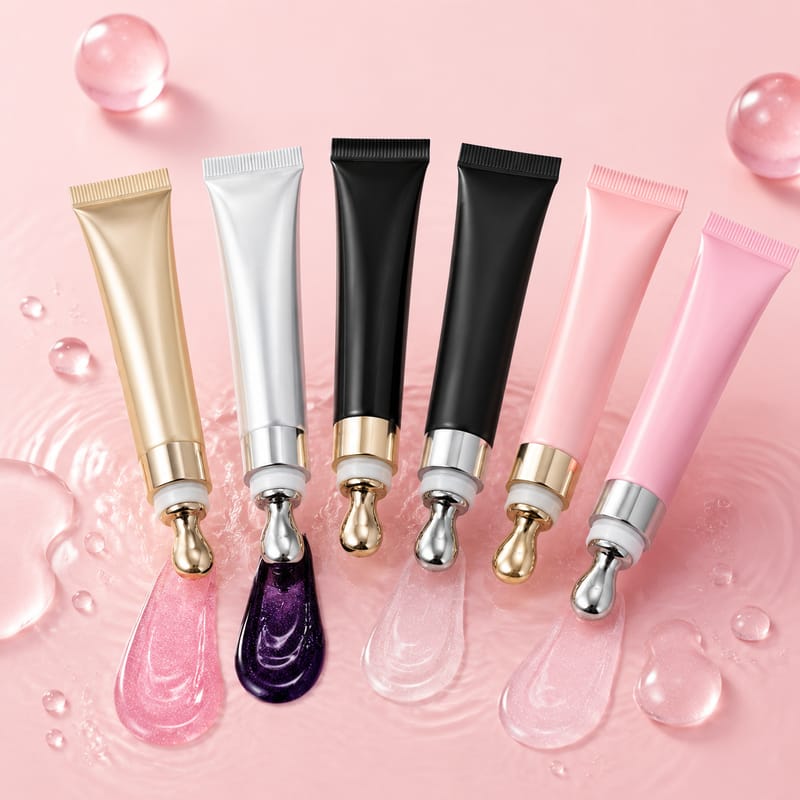 51 Color Lip Plumping Oil | with Zinc Alloy Massage Applicator