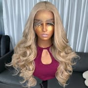 Long Body Wave Wig - Blonde 13x6 Lace Front